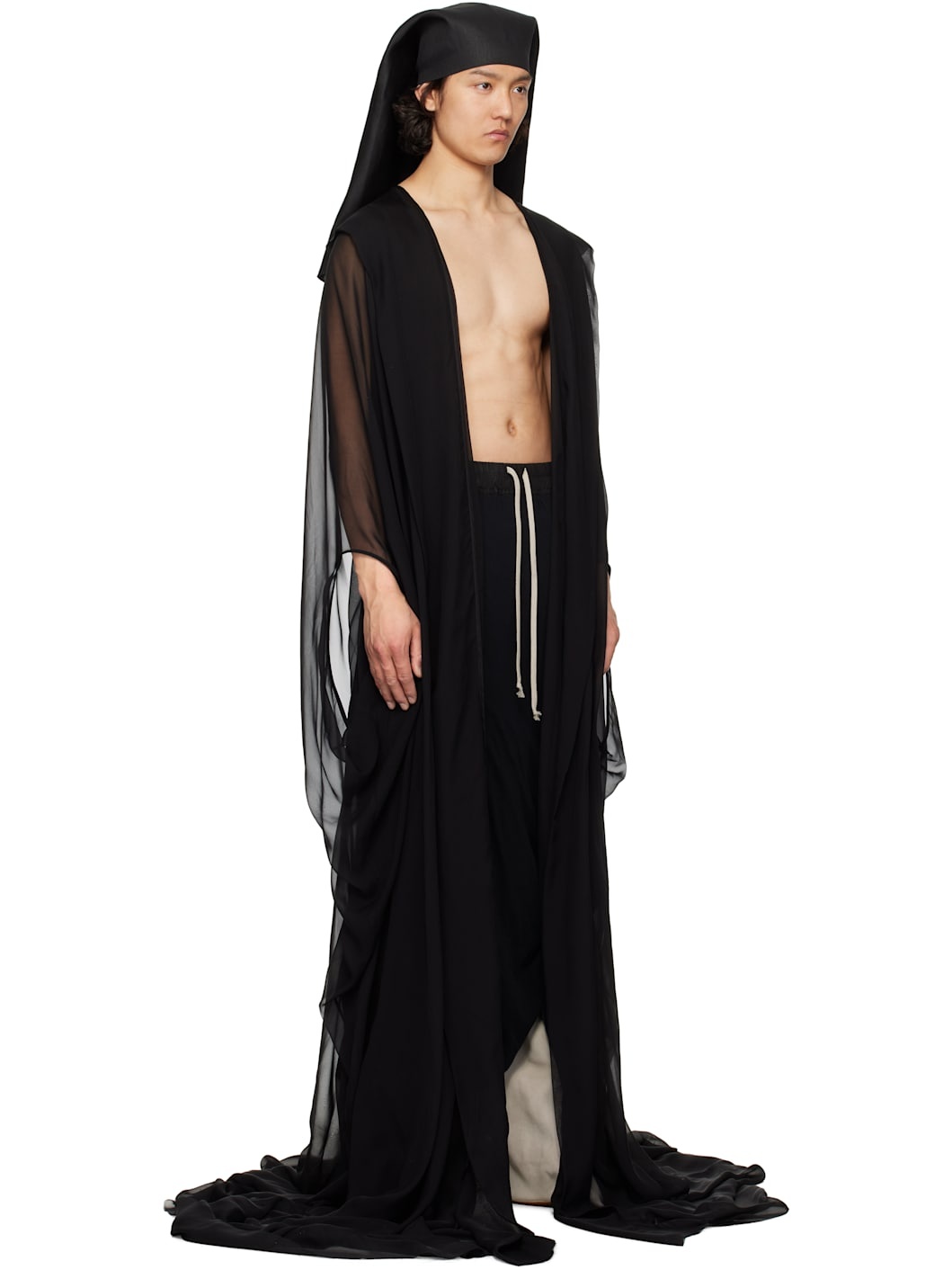 Black Hollywood Allahnah Coat - 2