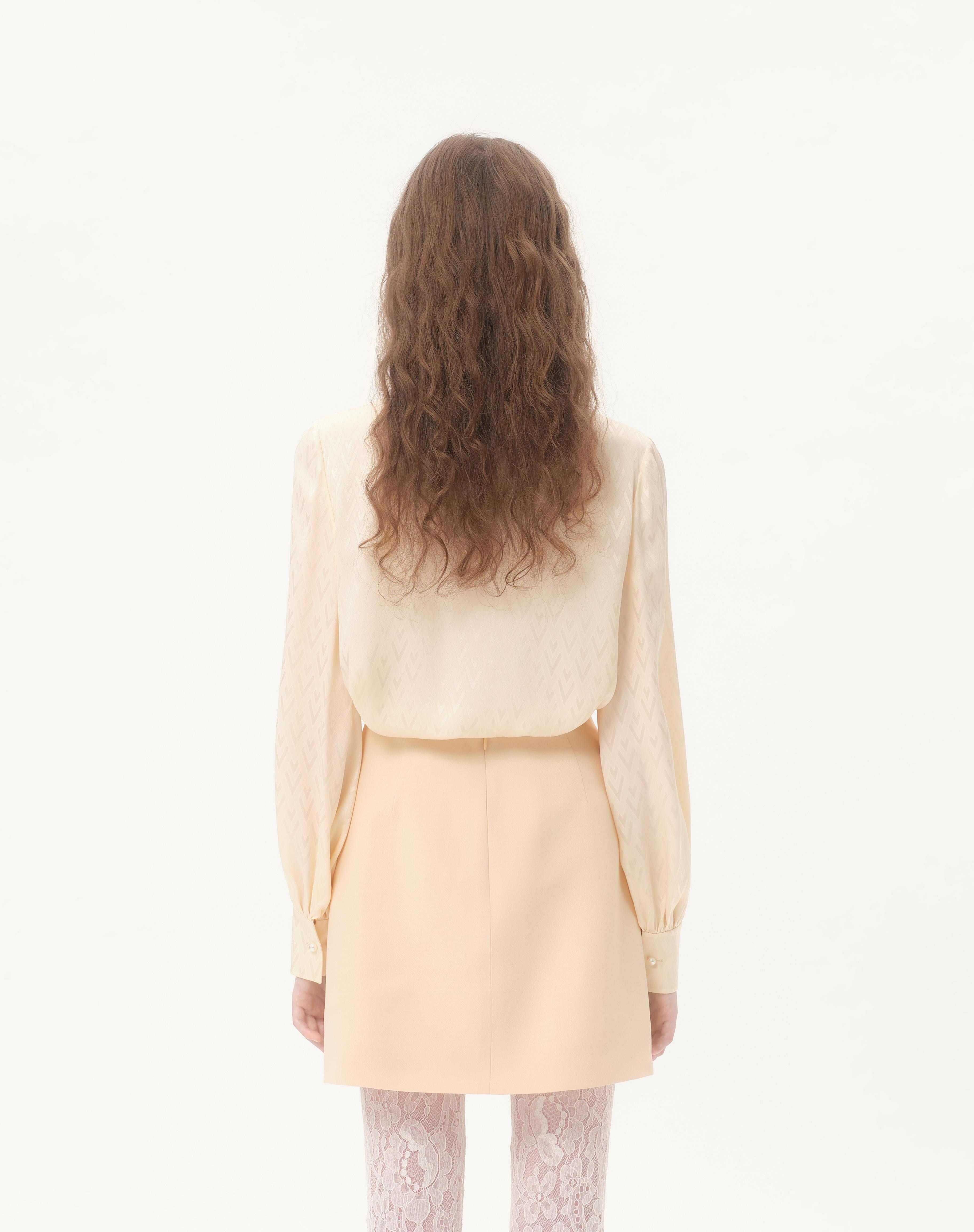 TOUTE LA V SILK JACQUARD SHIRT - 7
