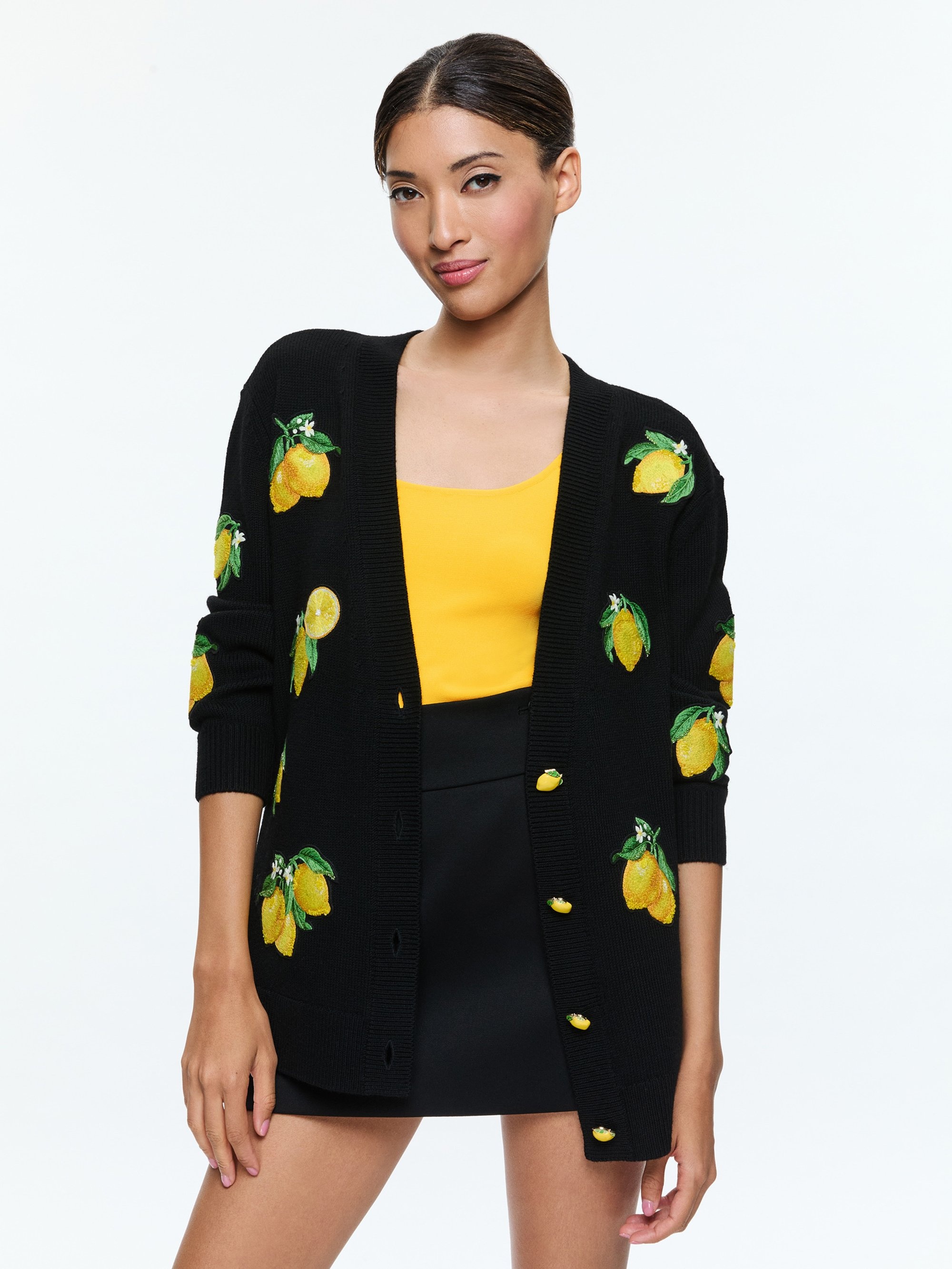 BRADFORD CARDIGAN WITH APPLIQUES - 2