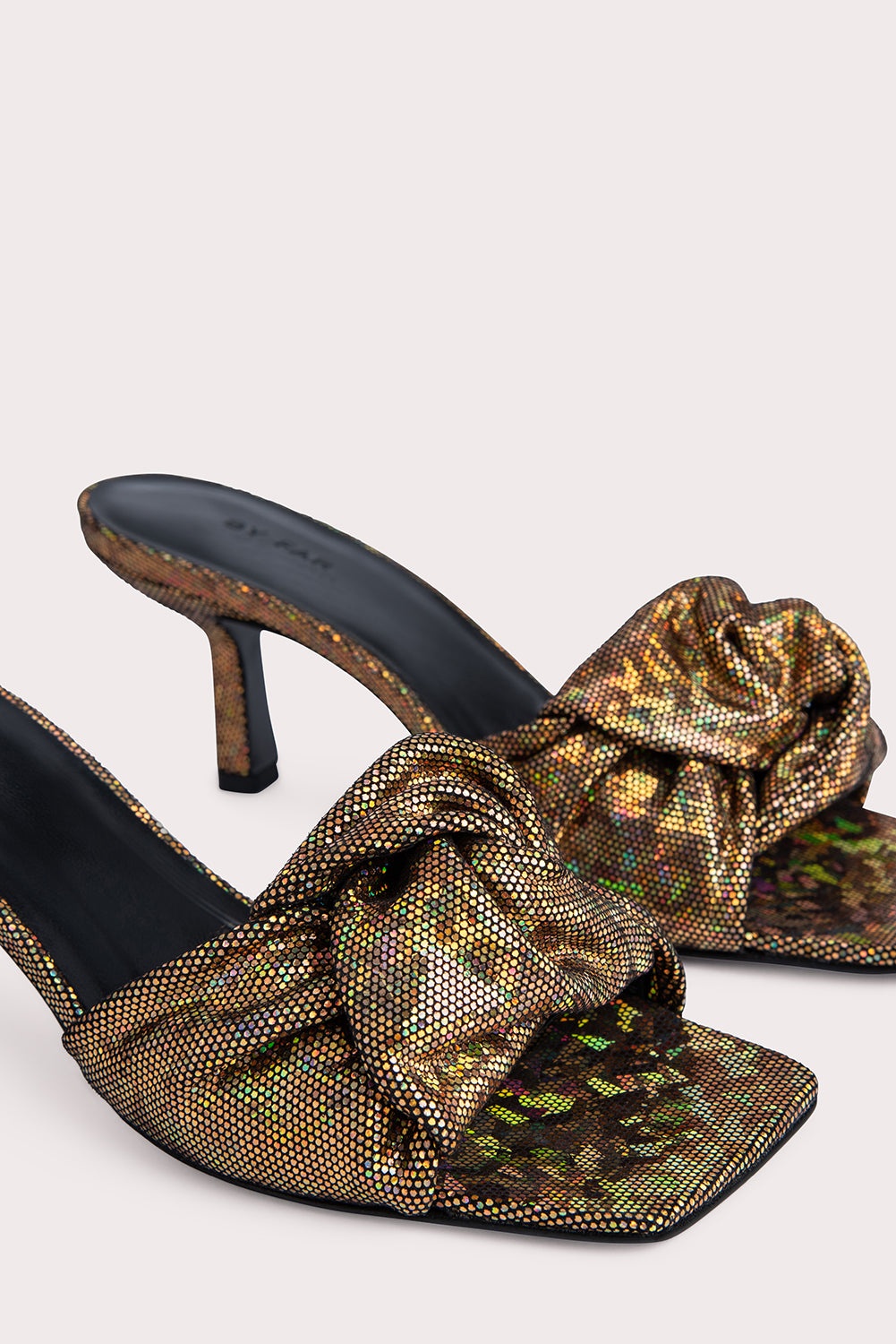 Lana Disco Bronze Hologram Leather - 5