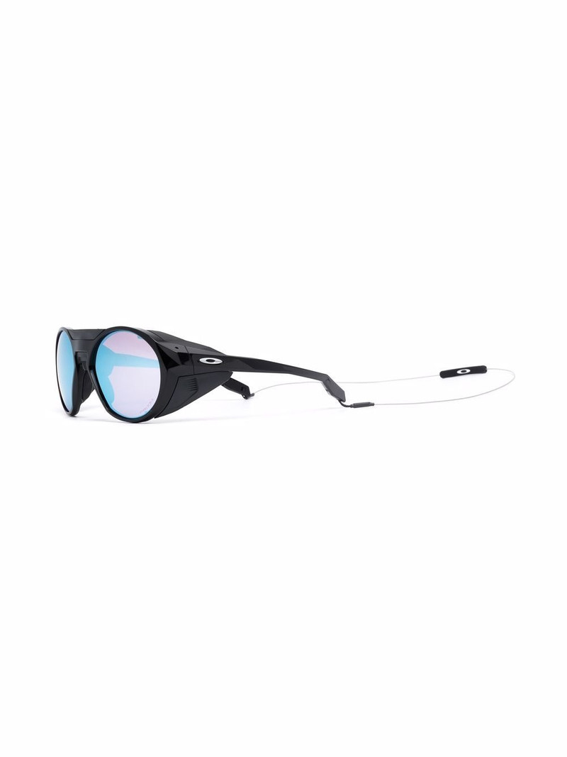 OAKLEY round-frame tinted-lens sunglasses outlook