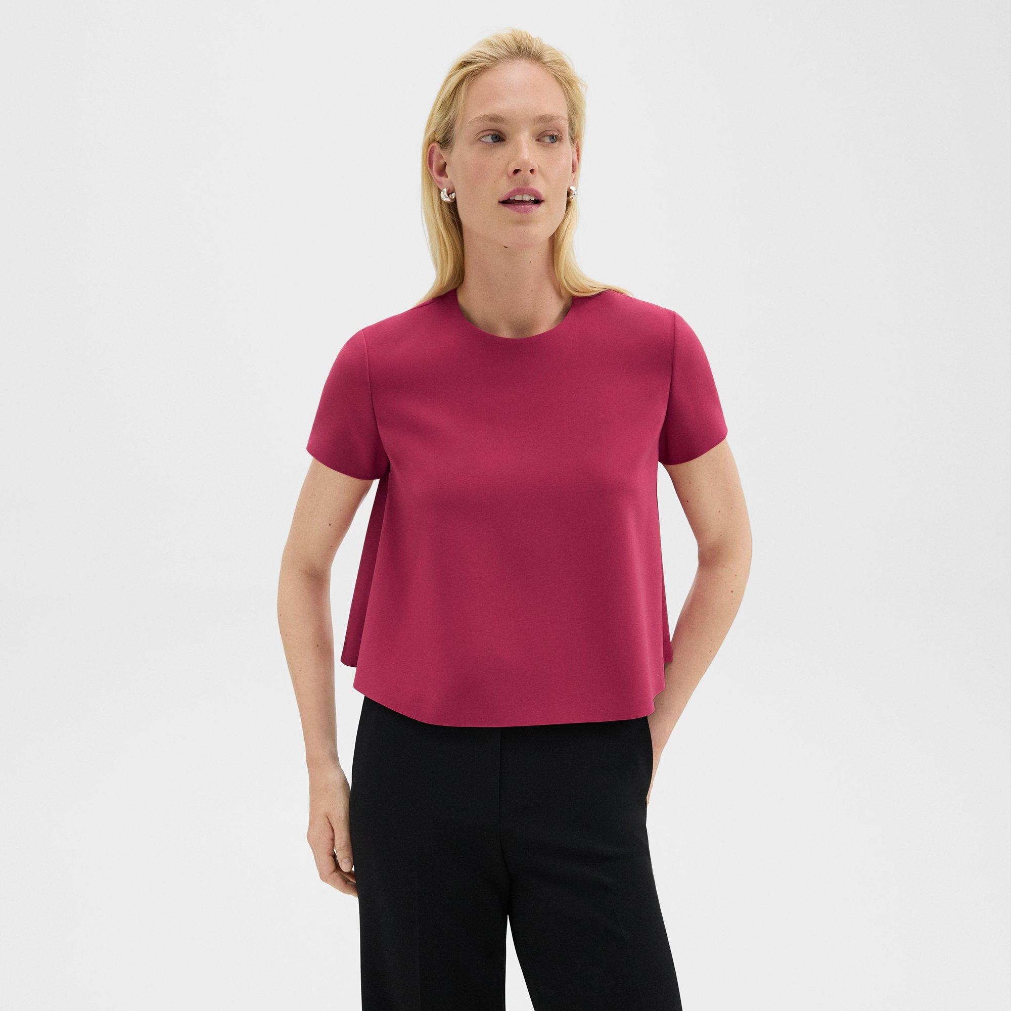 A-Line Top in Admiral Crepe - 2