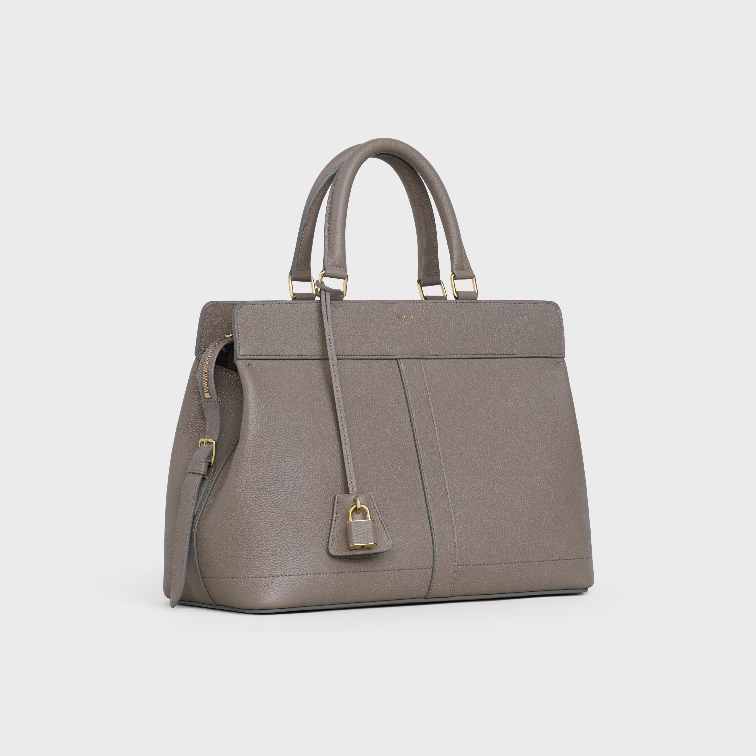 Medium Cabas de France Bag in Grained Calfskin - 2