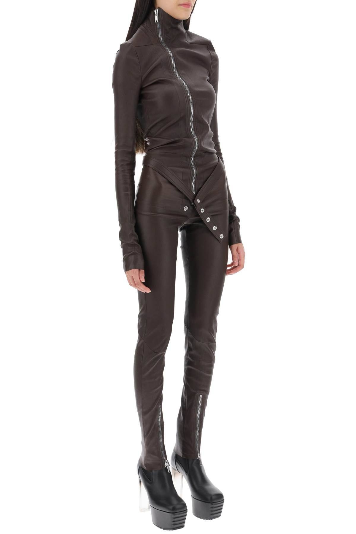 JUMPSUIT IN LEATHER - 3