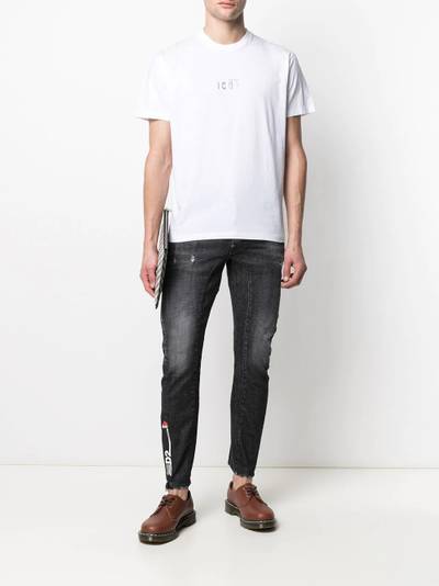 DSQUARED2 distressed skinny jeans outlook