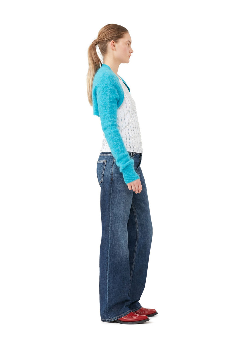 BLUE BRUSHED ALPACA BOLERO 5