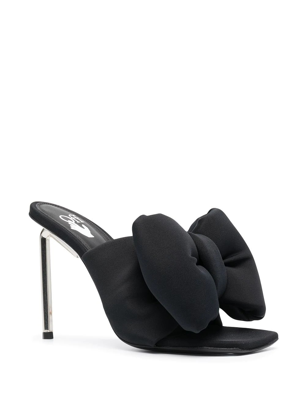 bow-detail Allen mules - 2