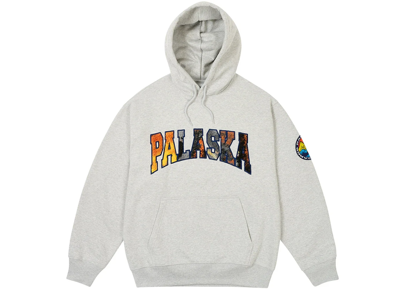 Palace Appalachian Hood Grey Marl - 1