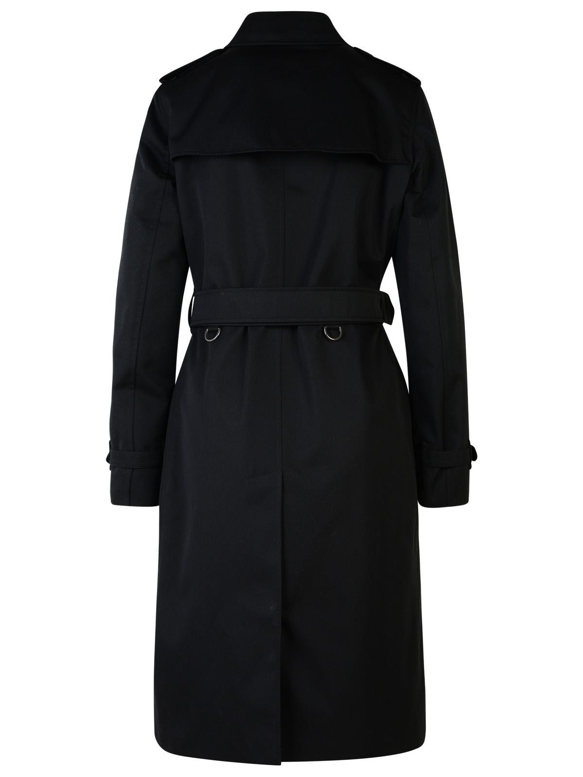 Burberry 'Kensington' Black Polyester Trench Coat Women - 3