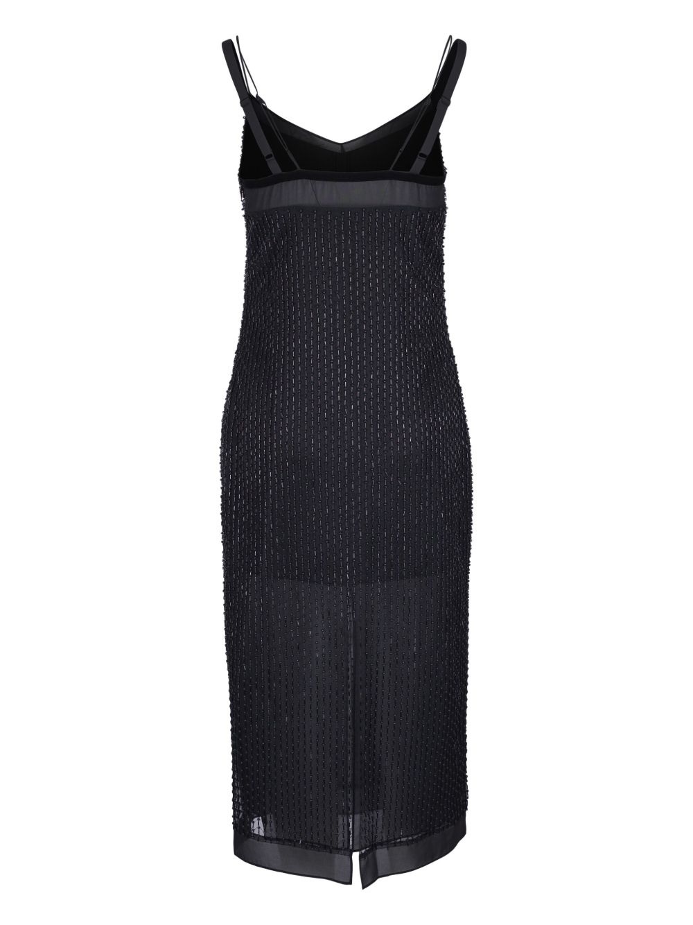 beaded midi dress - 2