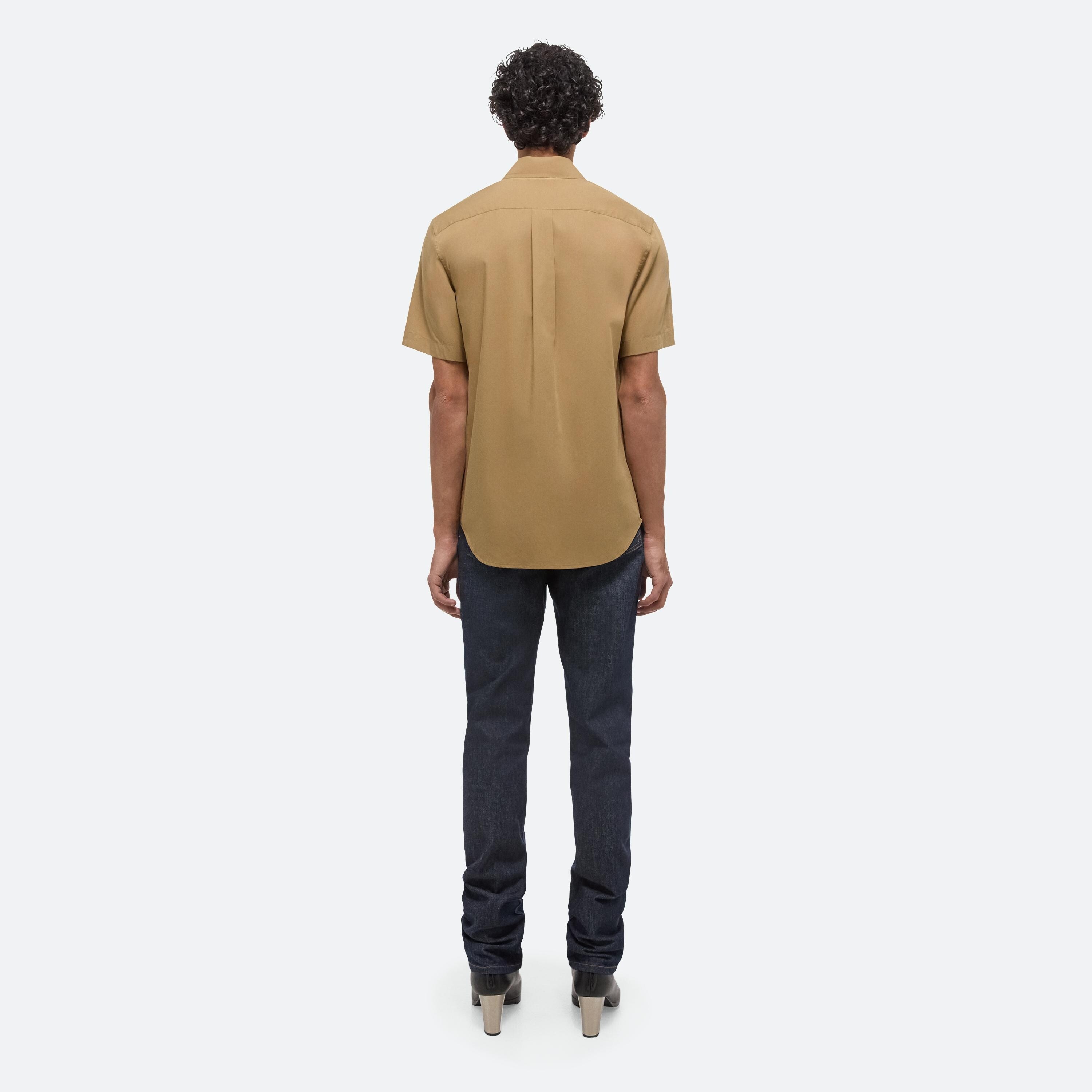 CLASSIC SHORT-SLEEVE POPLIN SHIRT - 5