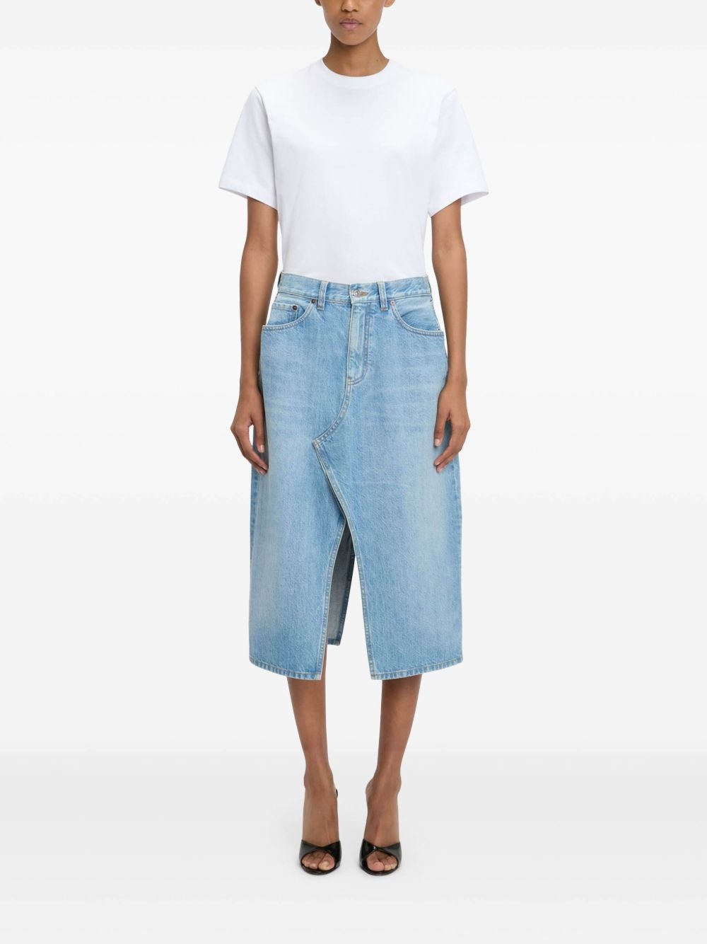 Kick denim skirt - 2