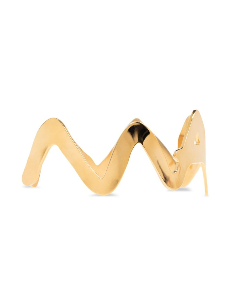 Marni logo choker necklace outlook