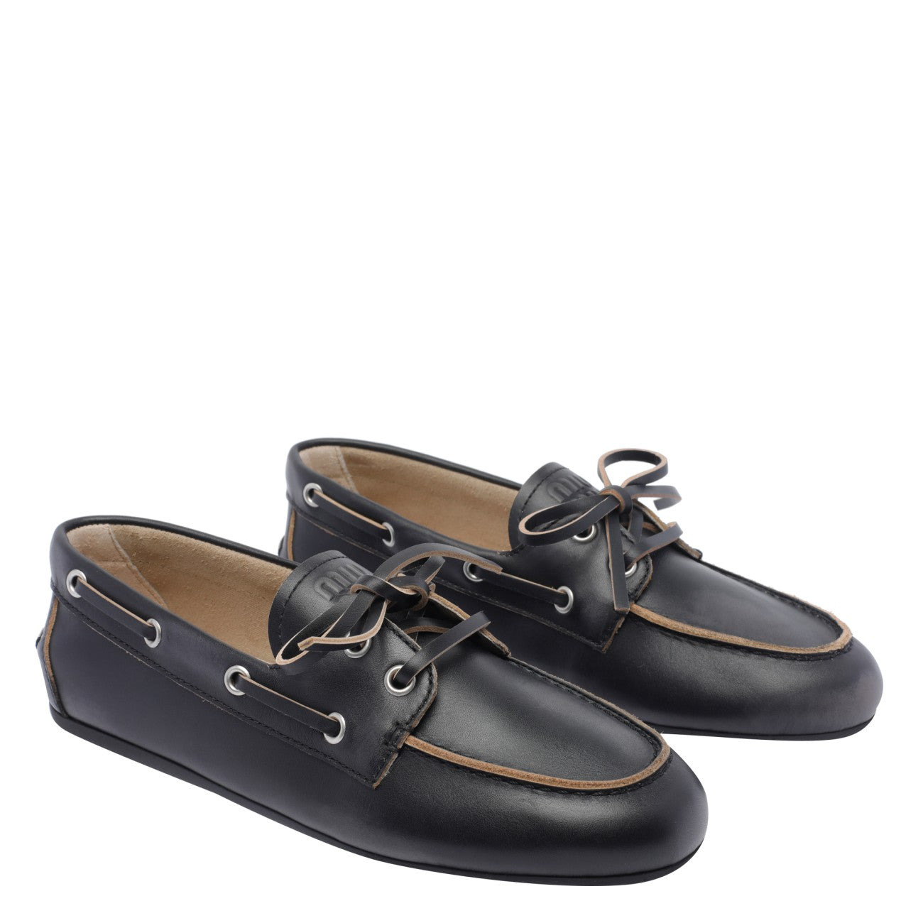 Miu Miu Women Miu Miu Boat Loafers - 2