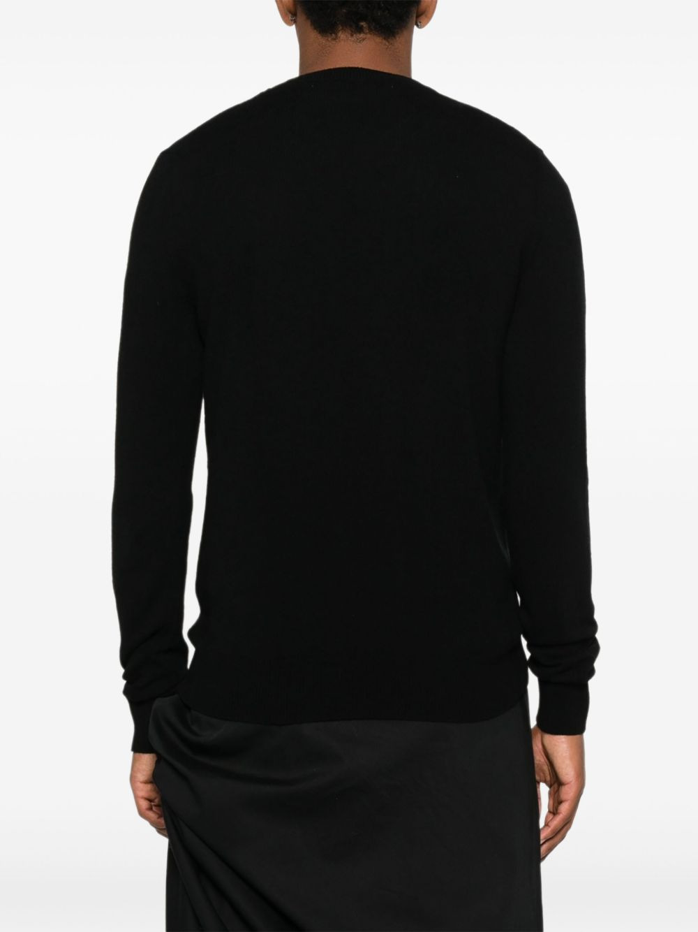 logo-patch sweater - 4
