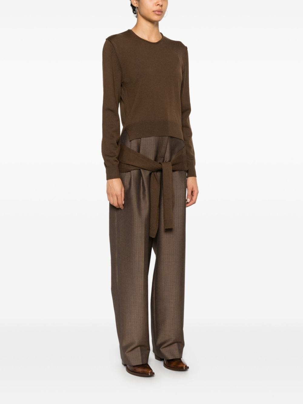 Trompe L'oeil sweater - 3