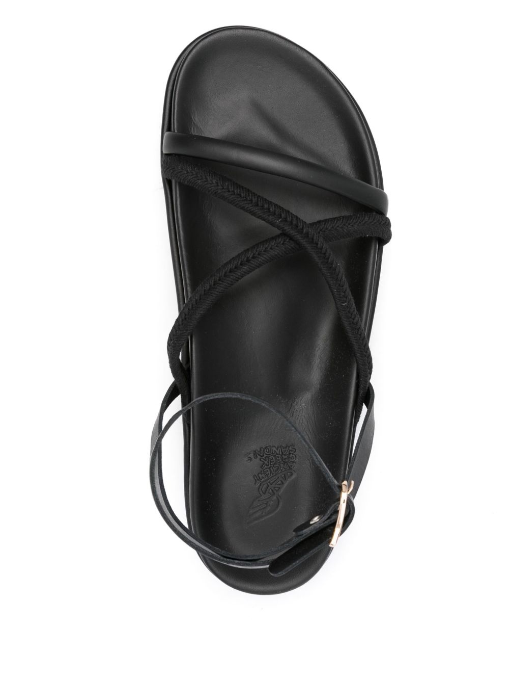 30mm crossover platform sandals - 4