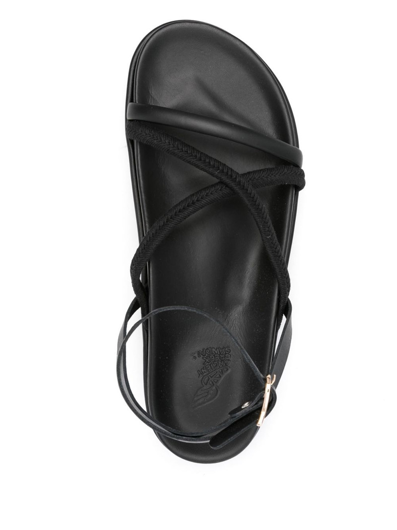 30mm crossover platform sandals 4
