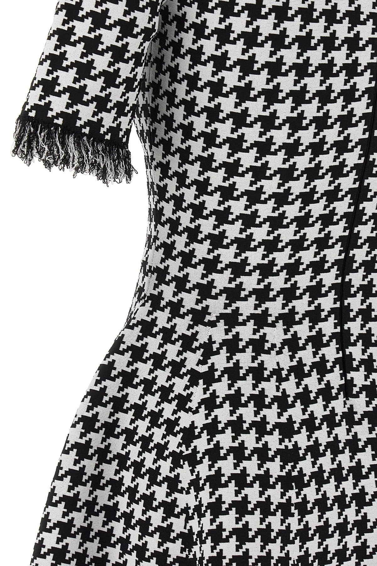 Mcqueen Women Houndstooth Dress - 5