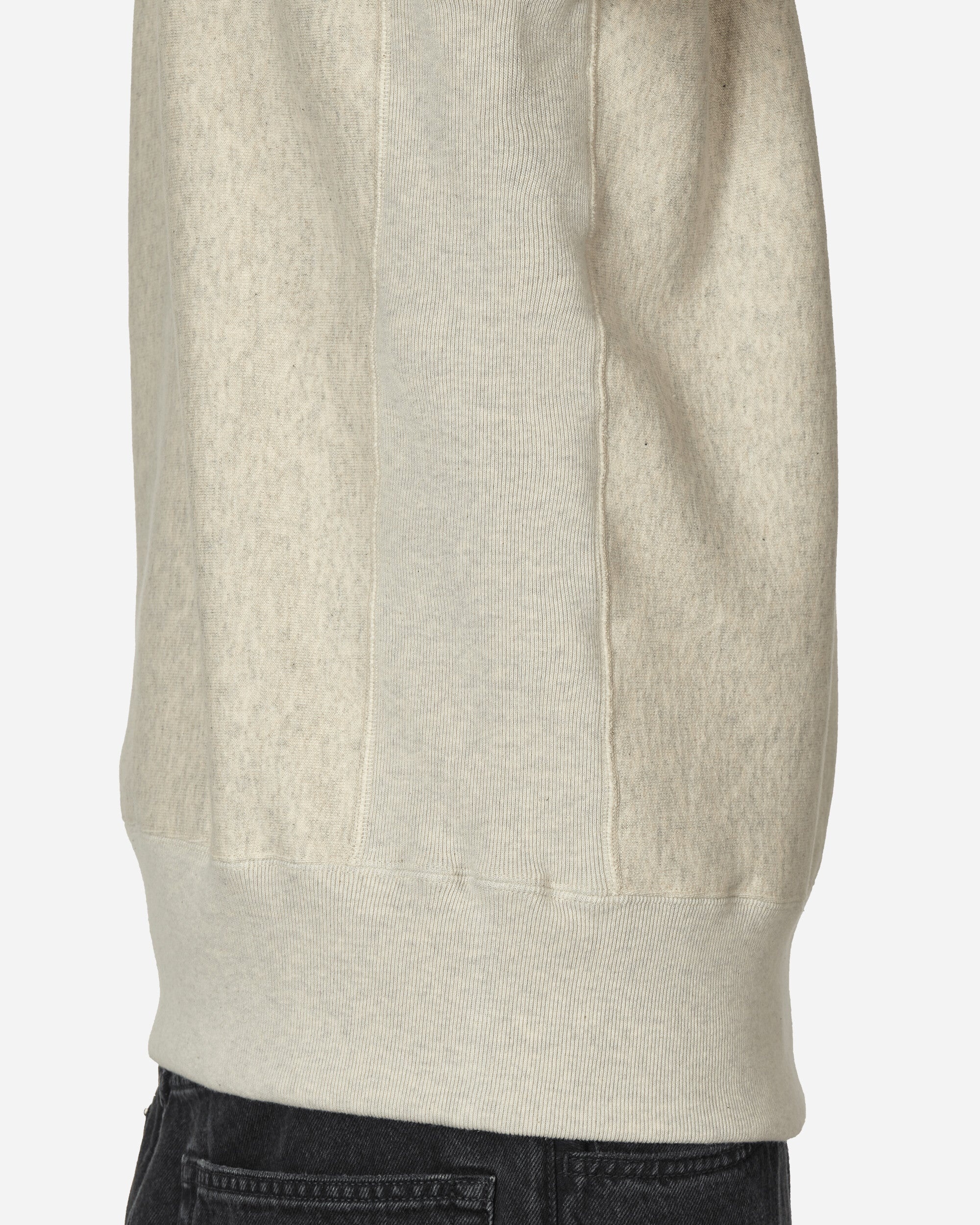 Made in Japan Crewneck Sweatshirt Gray Melange - 5