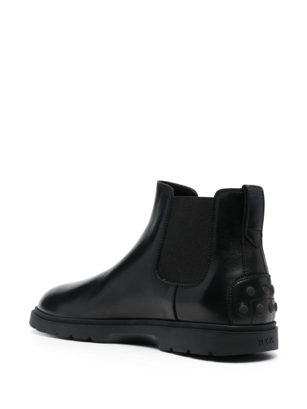 Tronchetto slip-on leather boots - 3