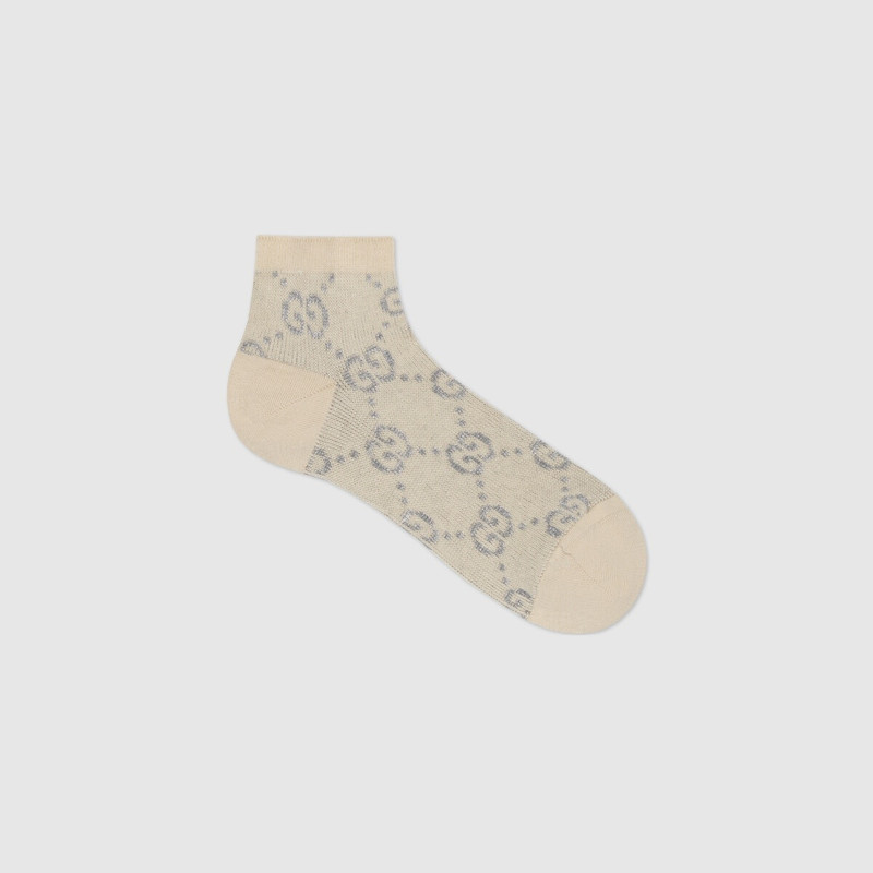 GUCCI GG lamé socks outlook