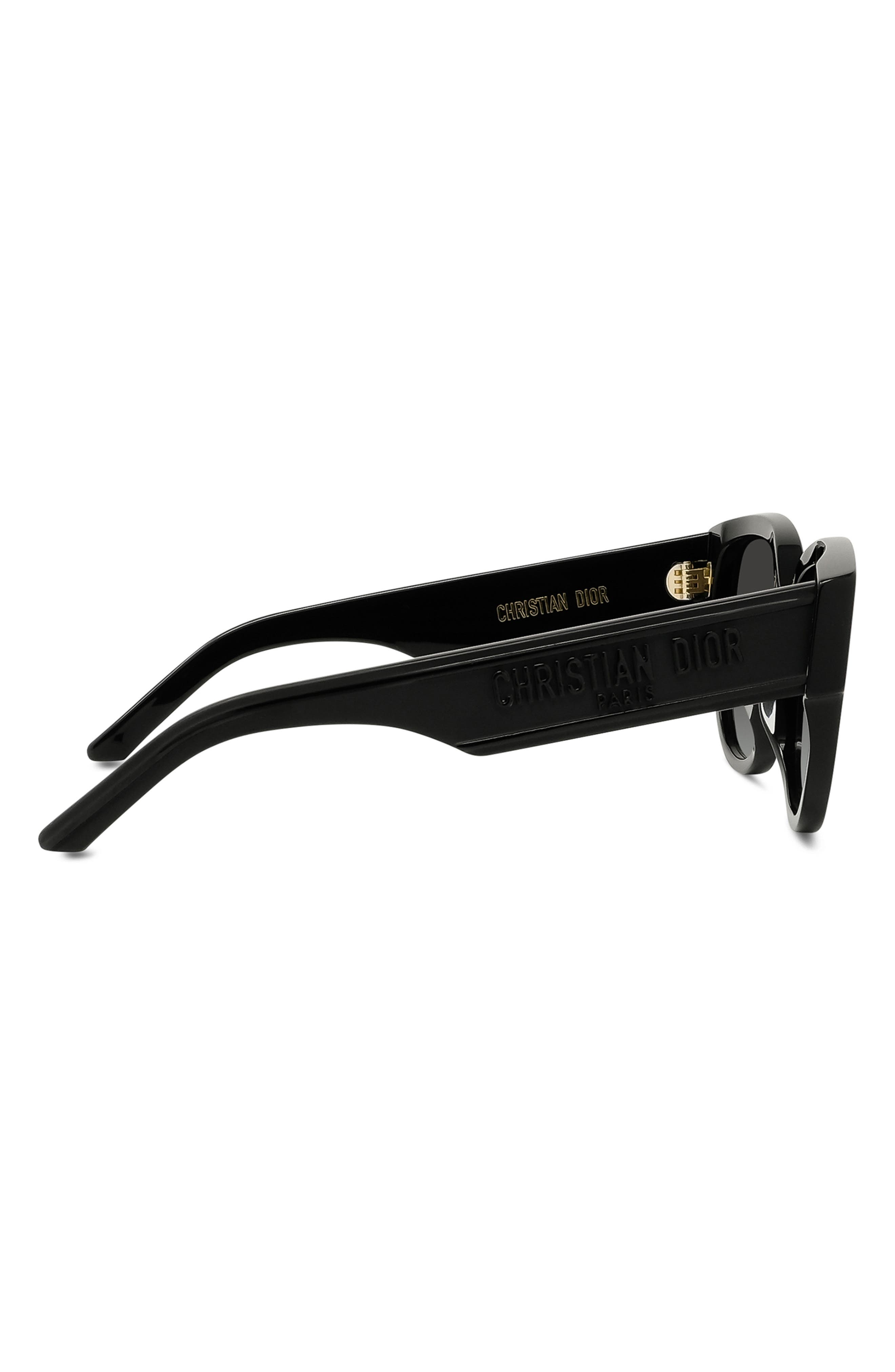 Wildior BU 54mm Cat Eye Sunglasses in Black/Grey at Nordstrom - 4