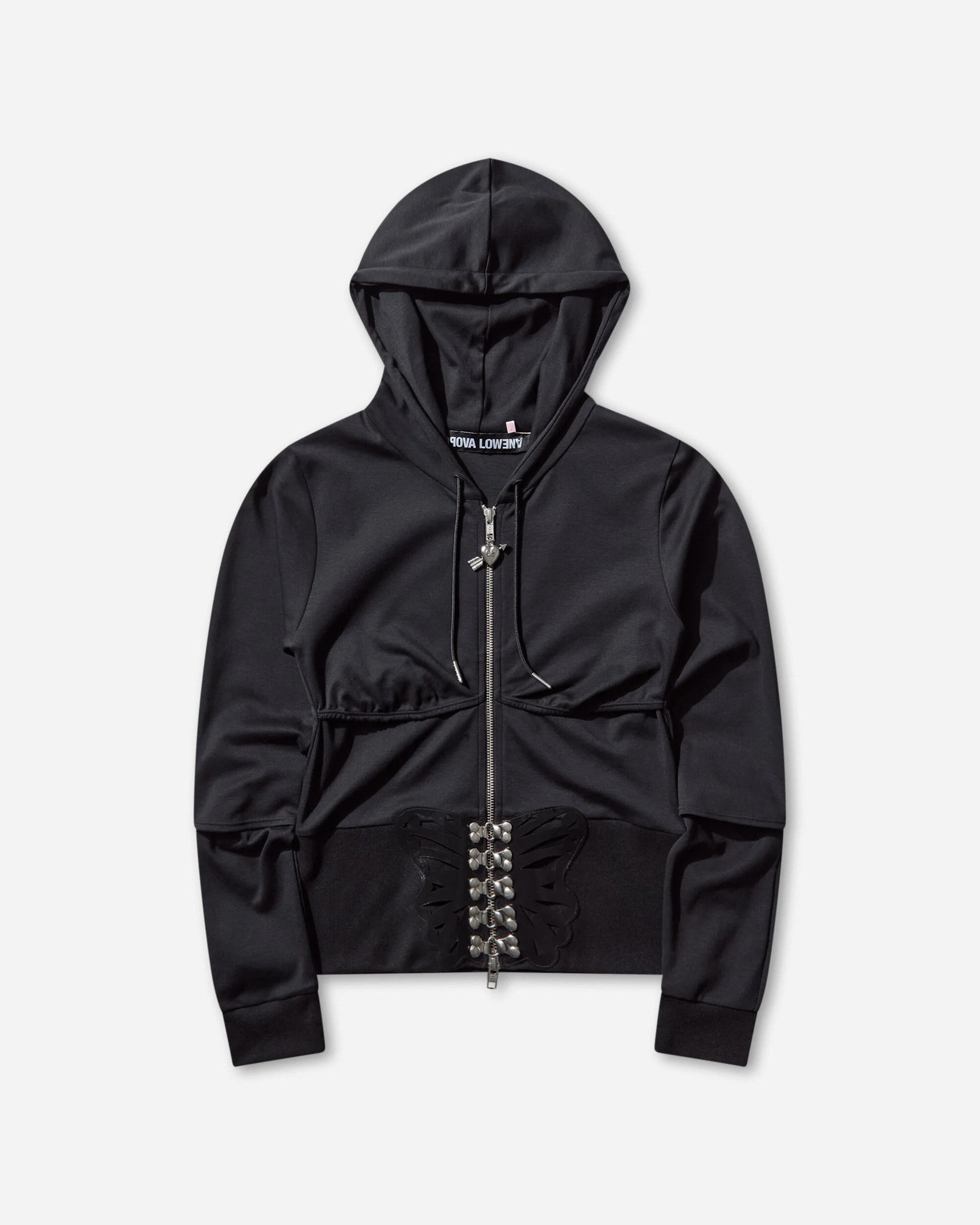 Women's Carino Hoodie Black - 1