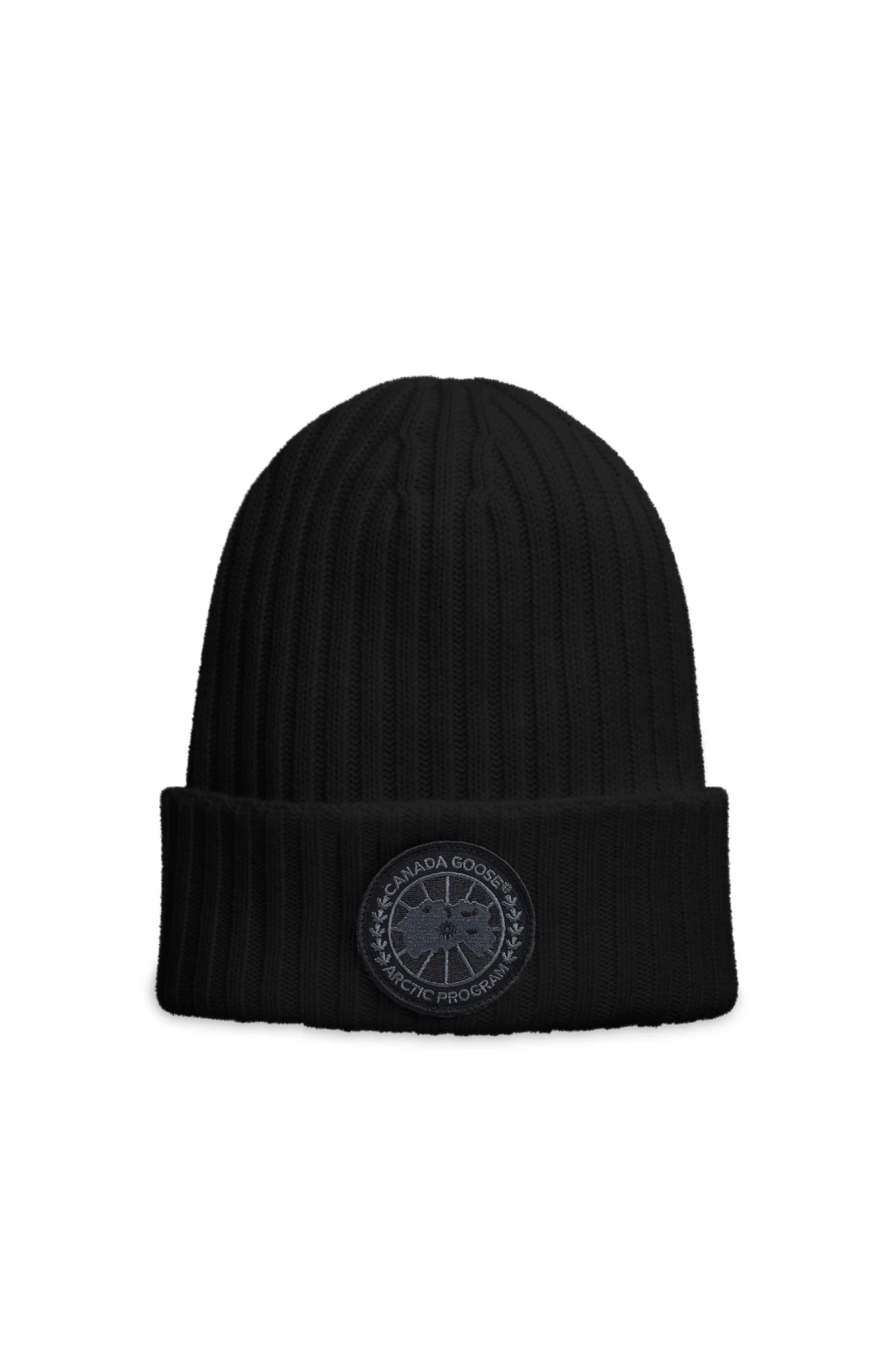 BLACK DISC RIB TOQUE - 2