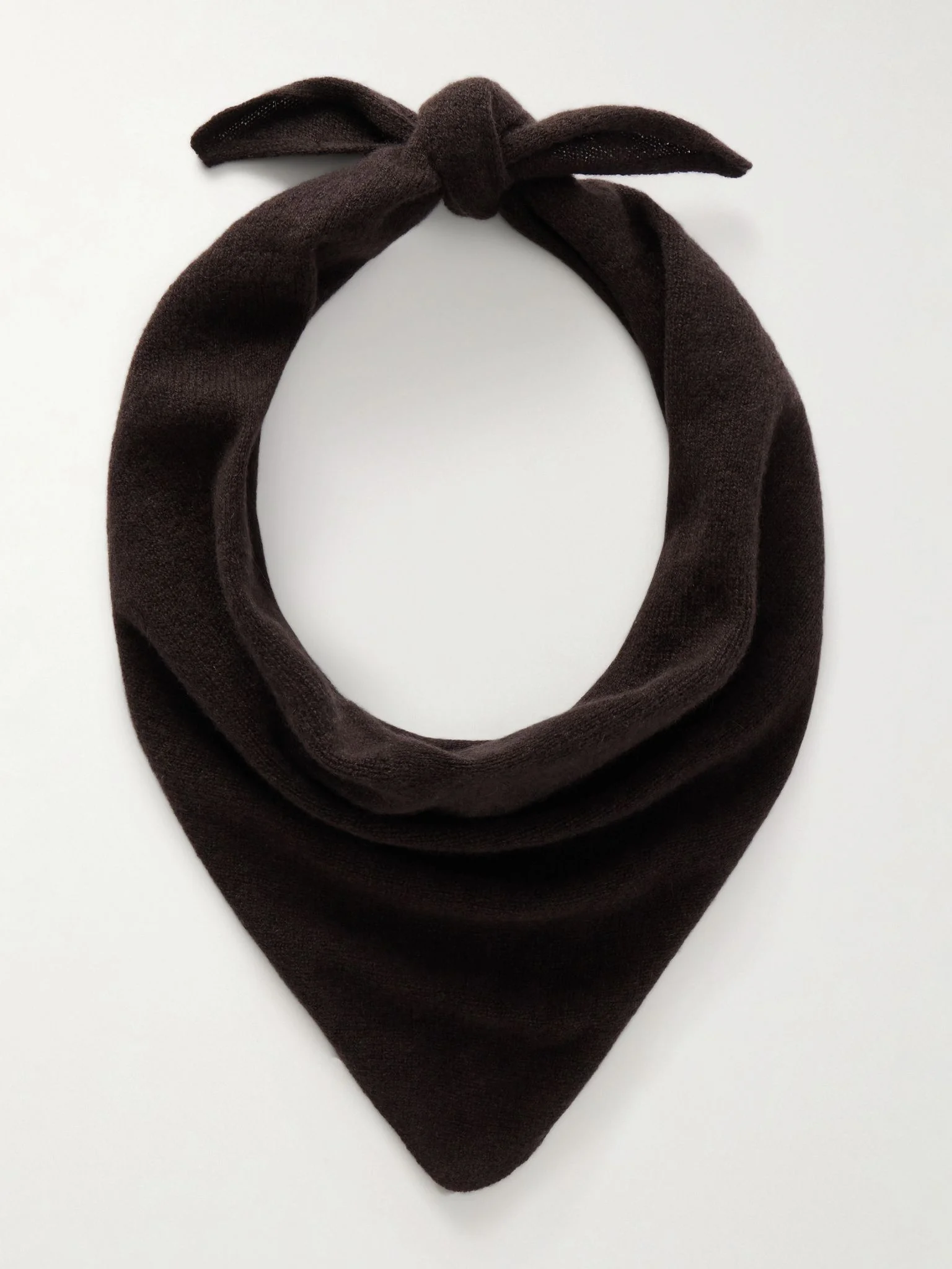Reel Cashmere Scarf Brown - 1