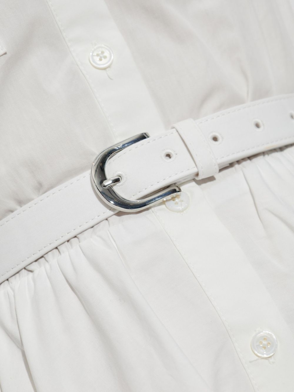 belted midi dress - 5