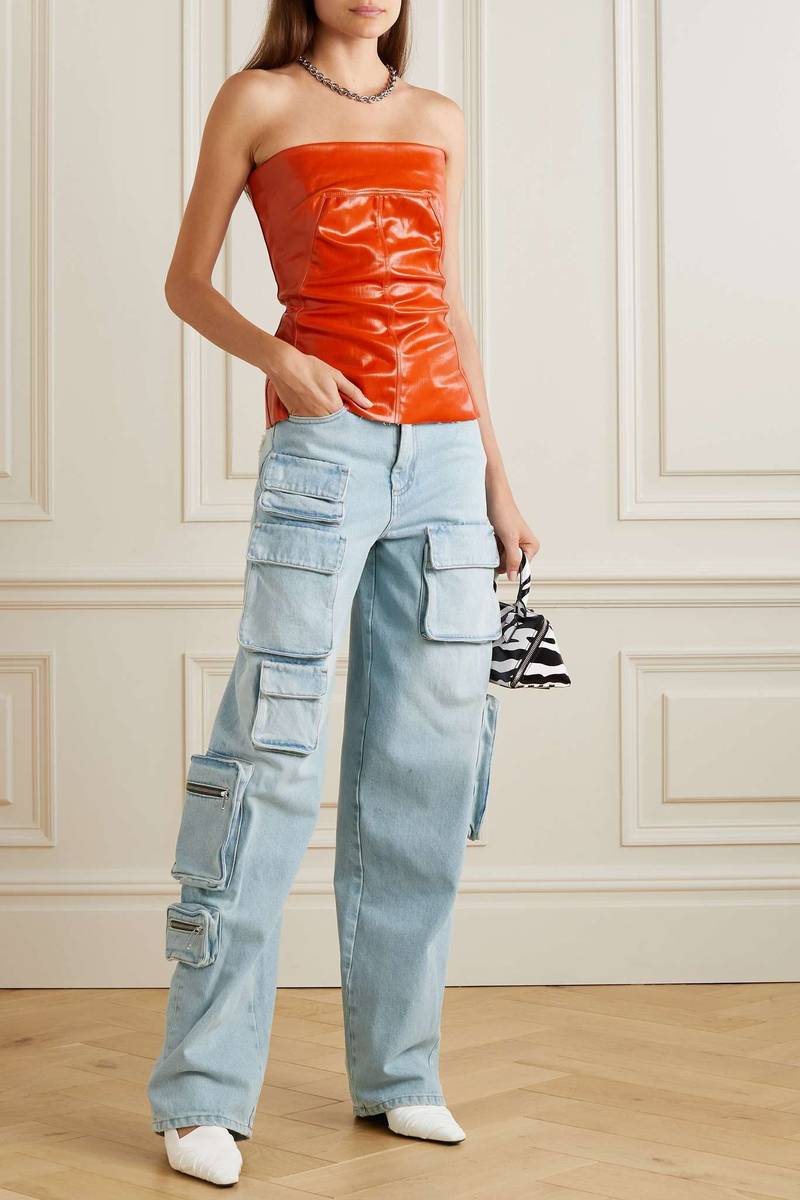 Off-White High-rise boyfriend jeans outlook