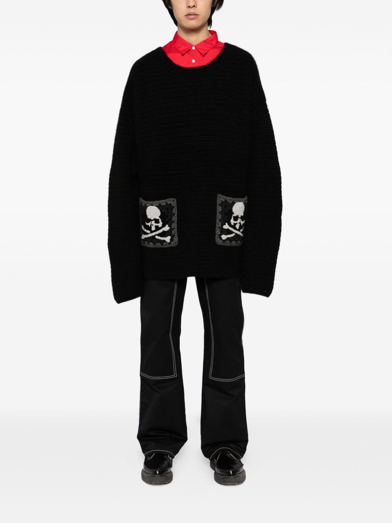 MASTERMIND WORLD logo-motif jumper outlook