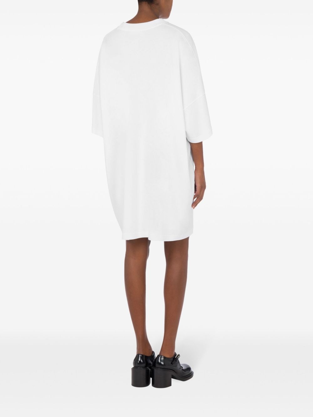 logo-print mini dress - 2