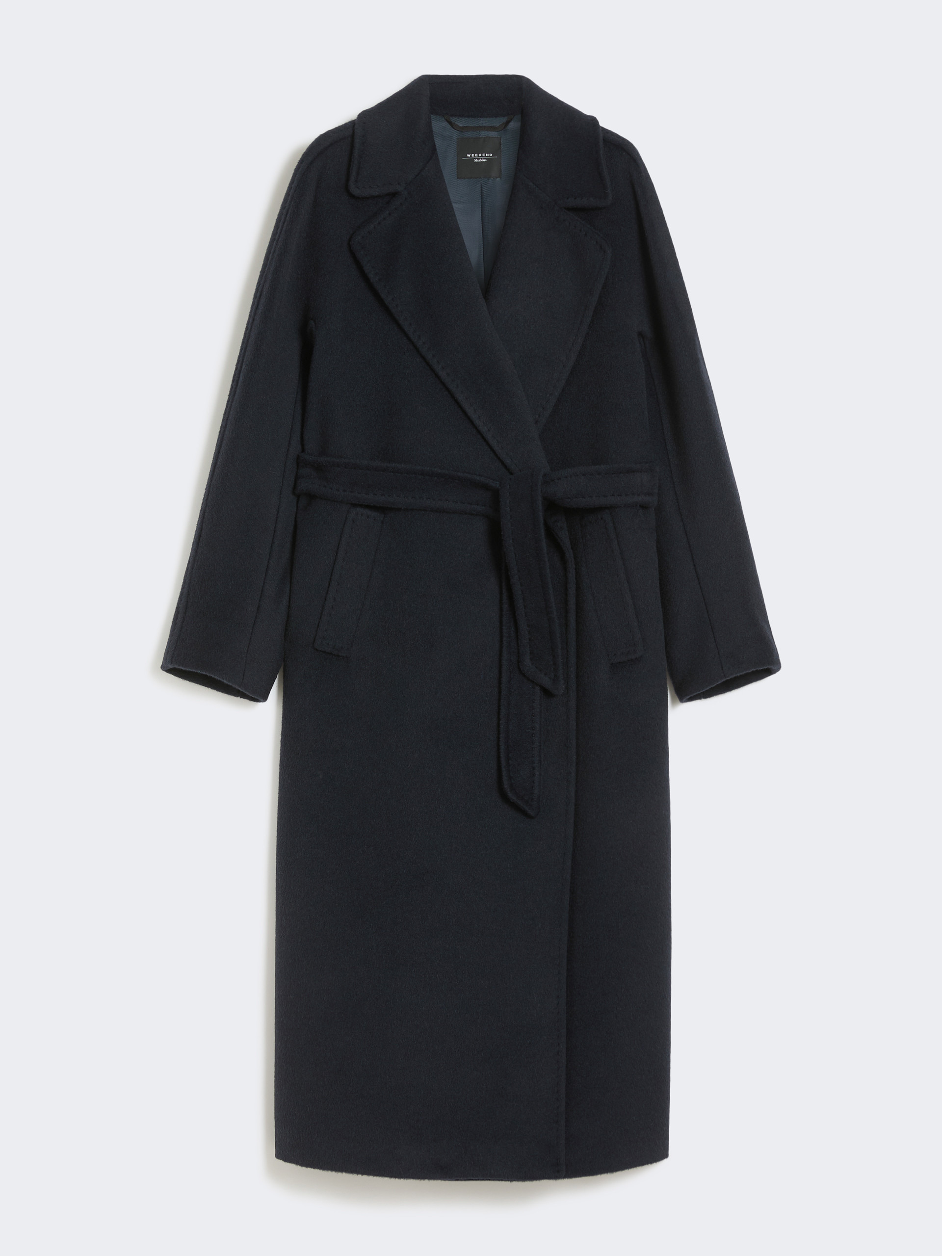 TEMPERA Long wool and alpaca coat - 1