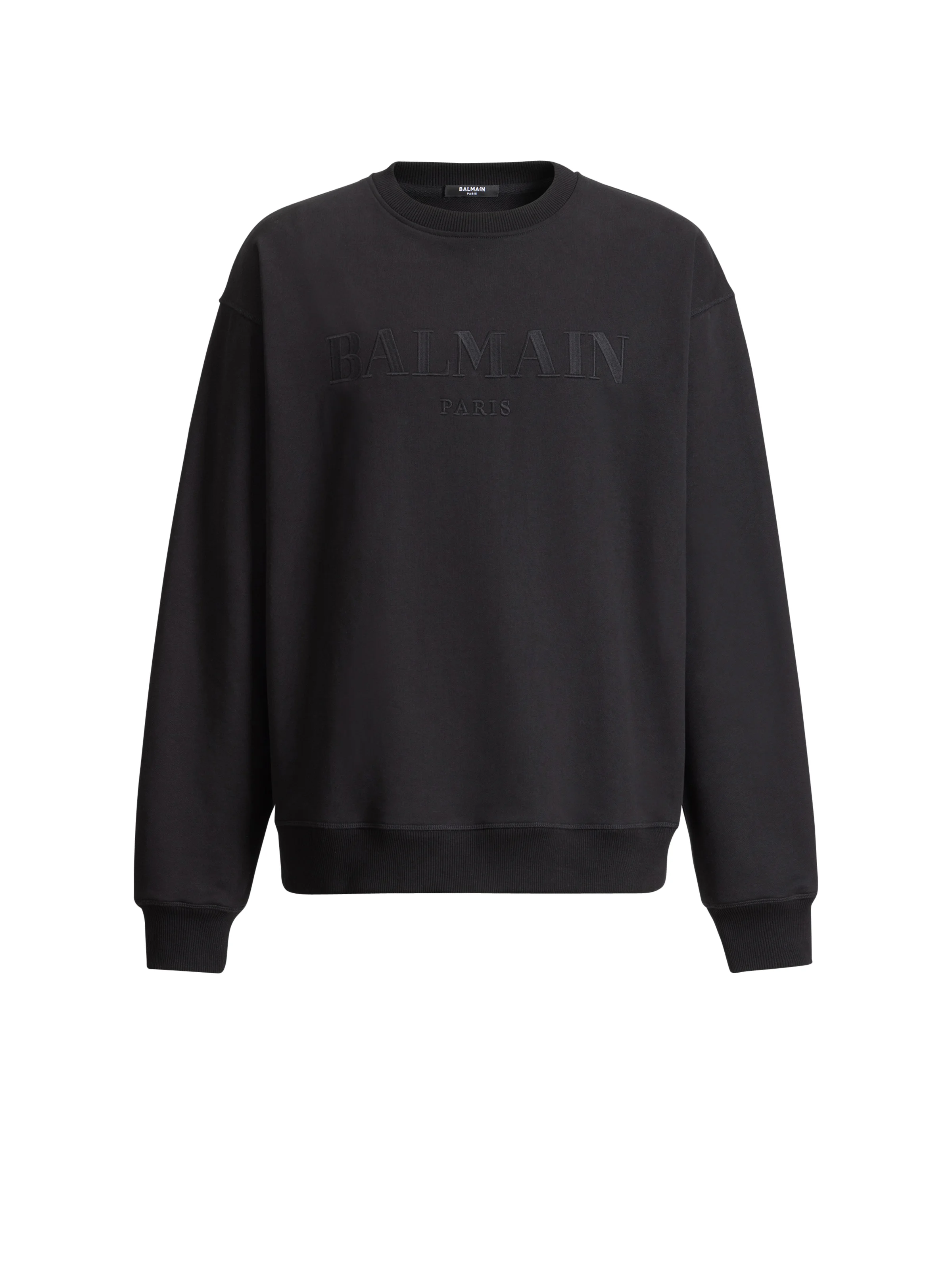 Embroidered Balmain Vintage sweatshirt - 1