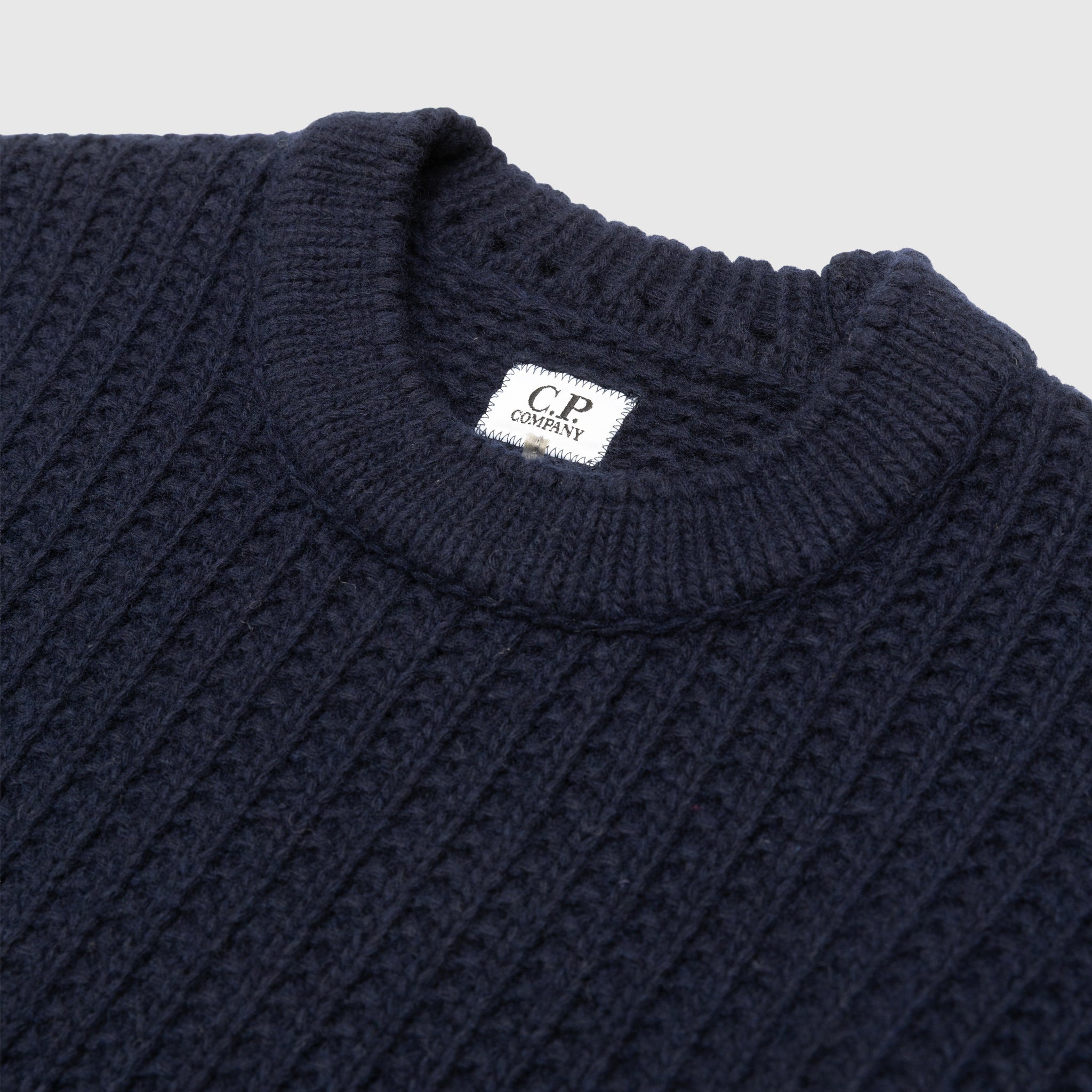 LAMBSWOOL GRS CREWNECK KNIT SWEATER - 2