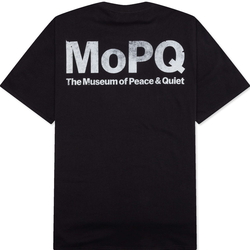Museum of Peace & Quiet CONTEMPORARY MUSEUM T-SHIRT - BLACK outlook