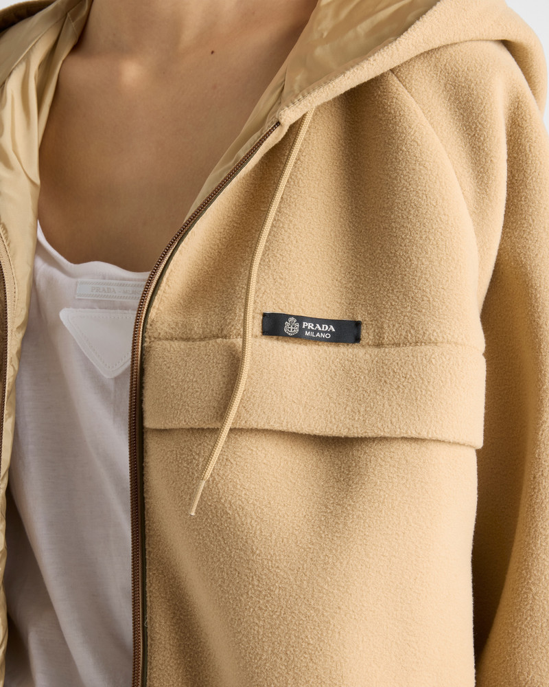 Technical fleece hoodie jacket 6