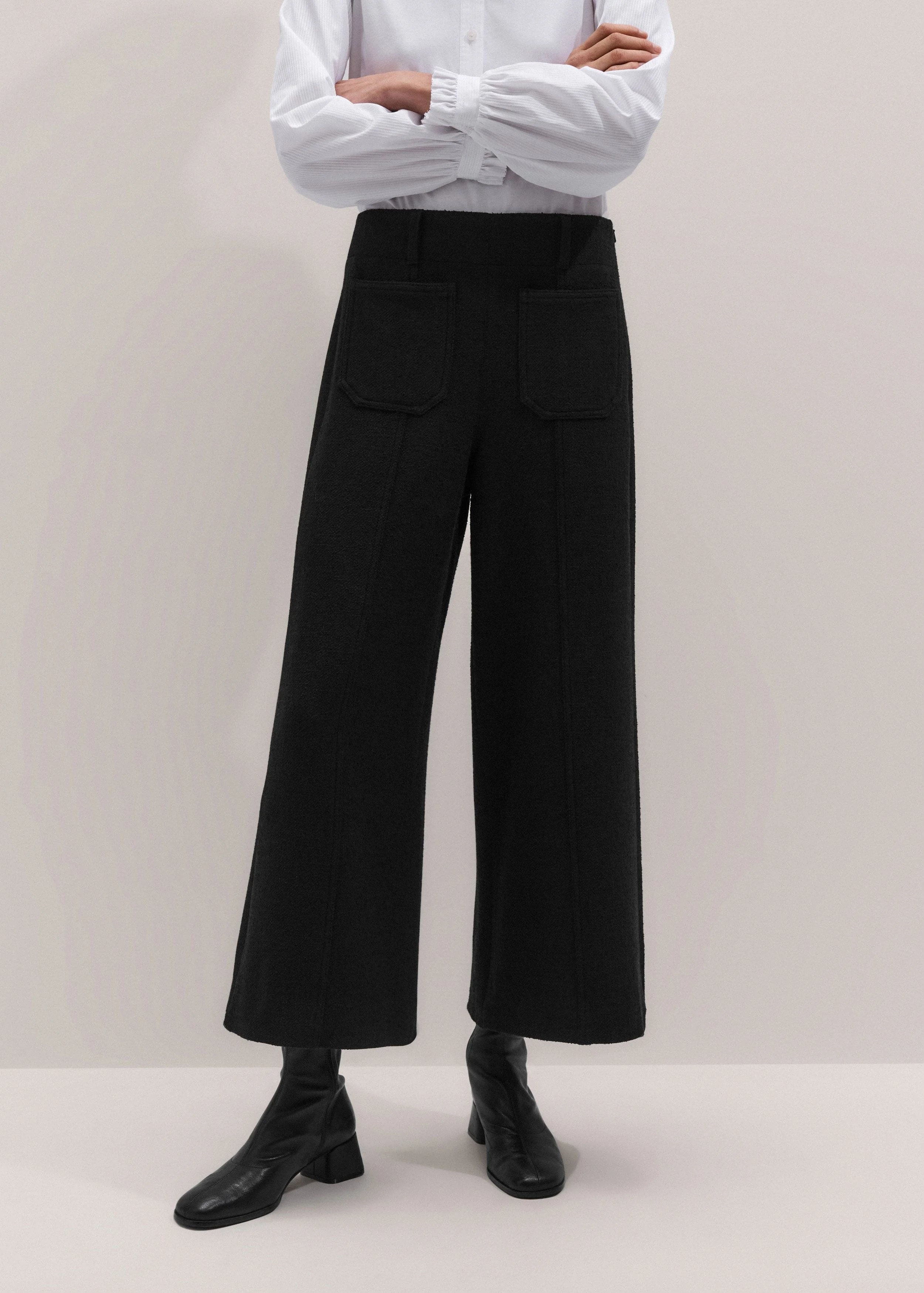Super Wide Crop Pant - 1