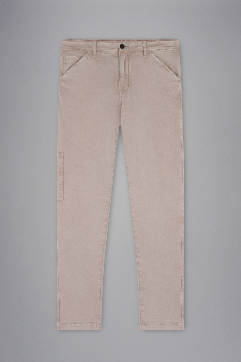 MARBLED DENIM CARPENTER TROUSERS 1