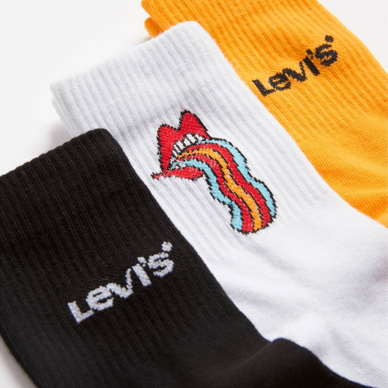 PSYCHEDELIC TRIP SHORT CUT SOCKS (3 PACK) - 2