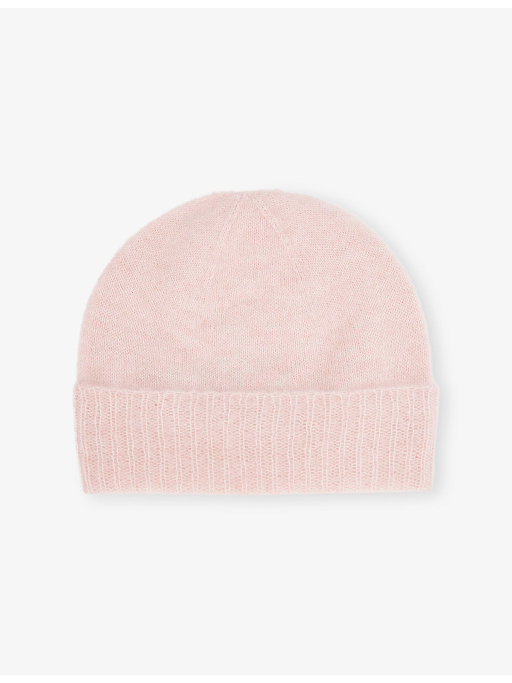 Fluffy Brand-Embroidered Alpaca-Blend Beanie Hat - 3