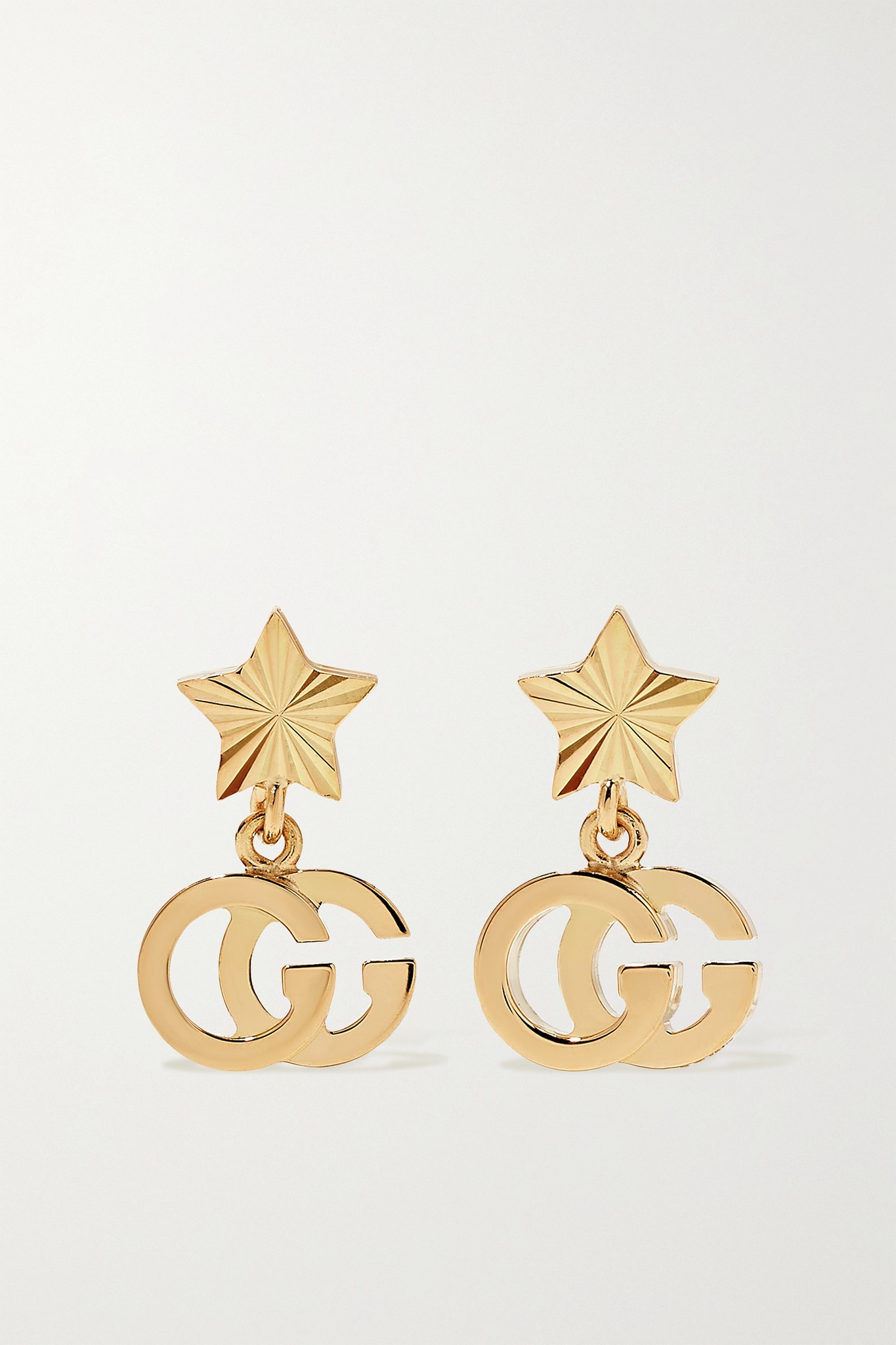 GG Running 18-karat gold earrings - 1