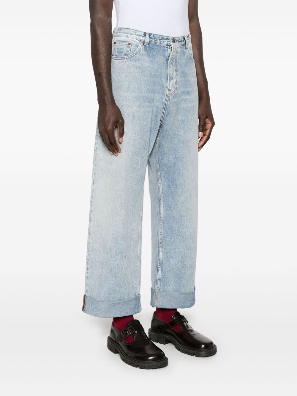 wide-leg jeans - 3