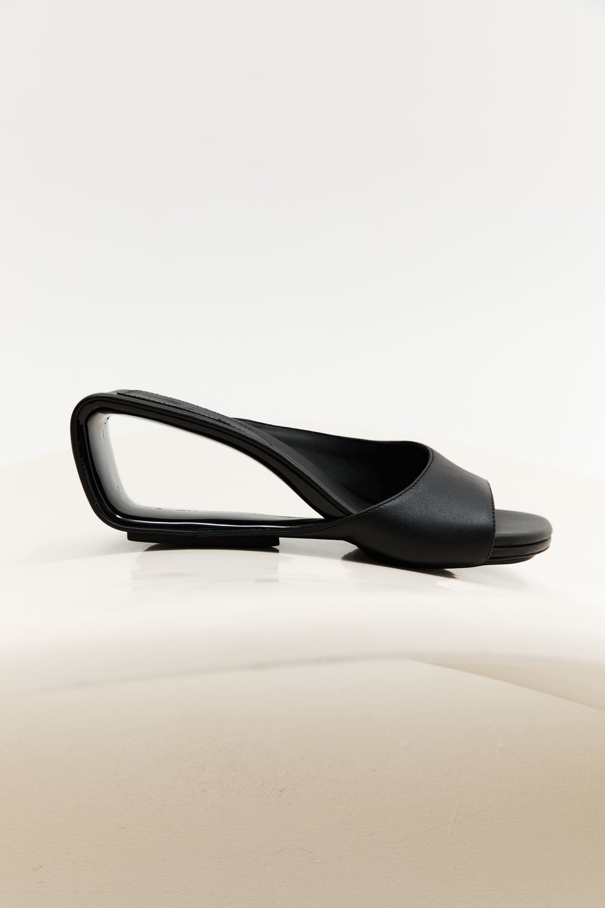 Cut Out Wedge - Black - 2
