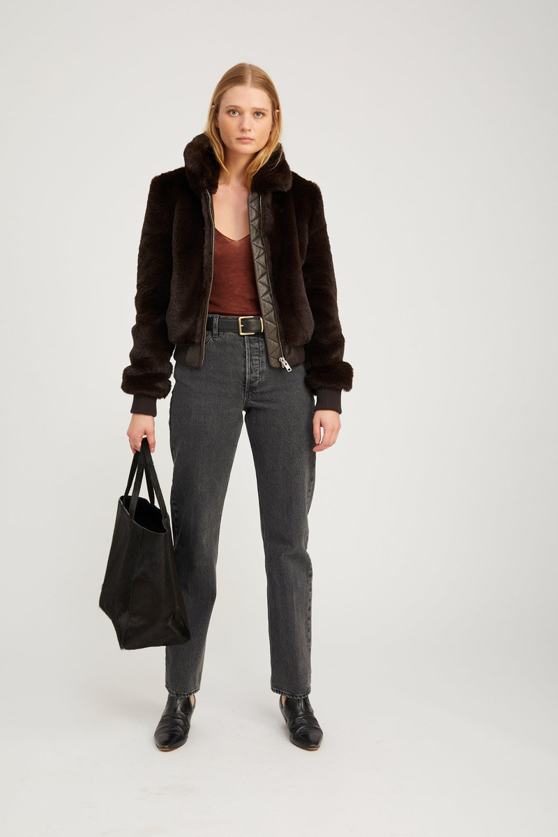 AMERICANO FUR TATE JACKET 3