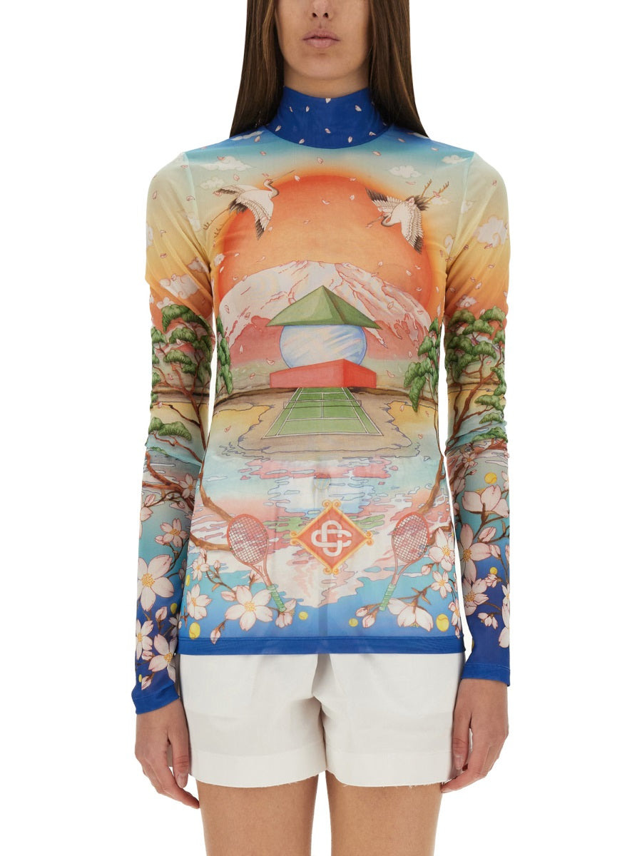 "Tennis Club" Mesh Top - 1