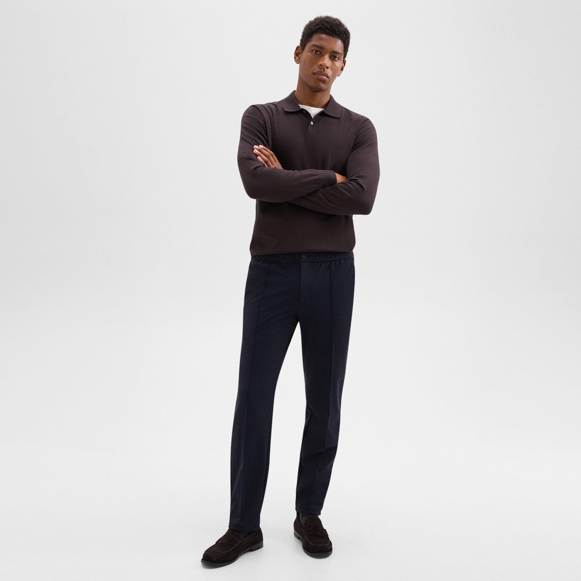 Curtis Drawstring Pant in Precision Ponte - 2