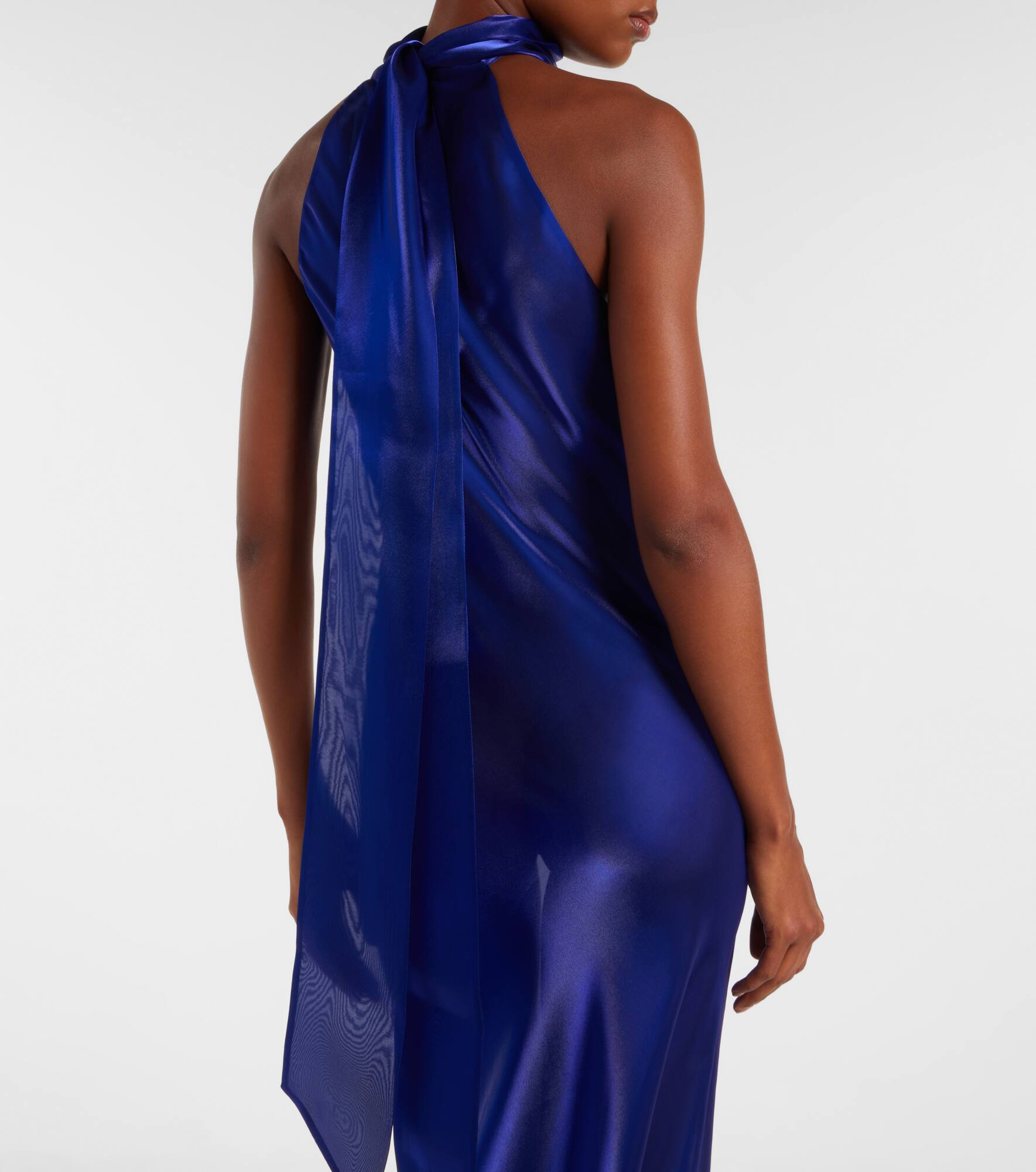 Sienna semi-sheer organza gown - 5